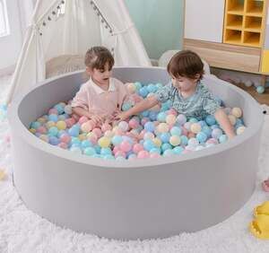 foam ball pit 47 2 x 13 8 large ball pits toddlers soft - ,